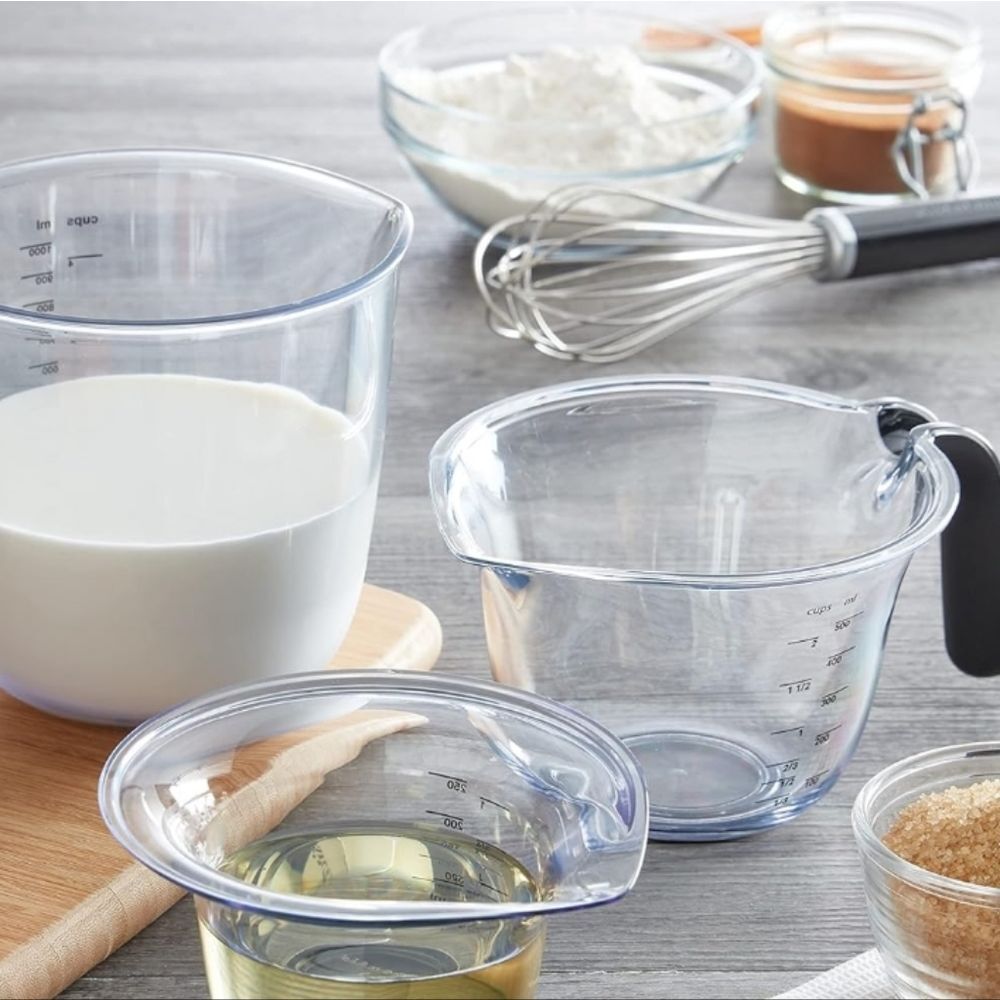 Kitchenaid Set of 3 Angled Measuring Jugs